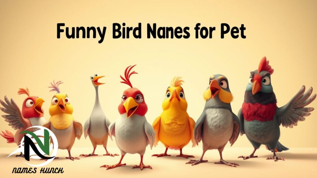 Funny Bird Names for Pets