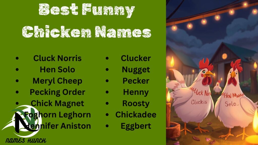 Best Funny Chicken Names