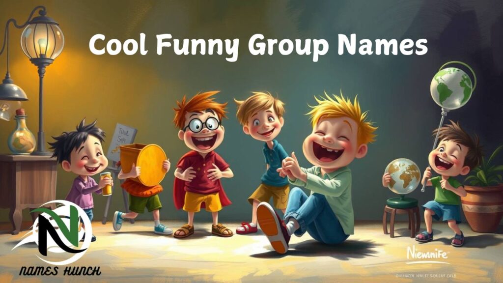 Cool Funny Group Names