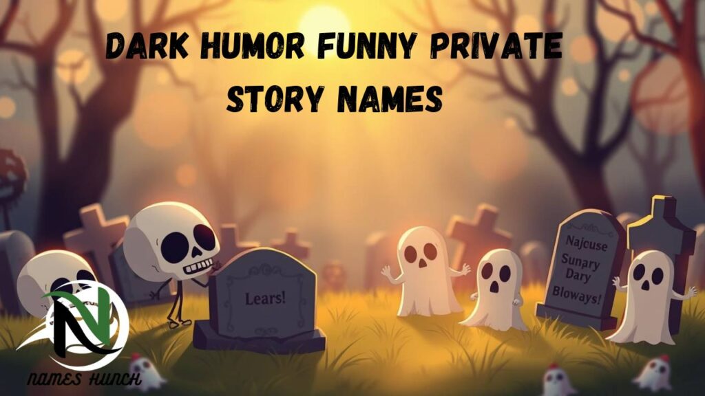 Dark Humor Funny Private Story Names