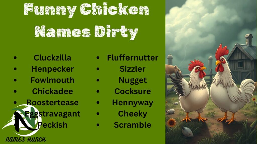 Funny Chicken Names Dirty