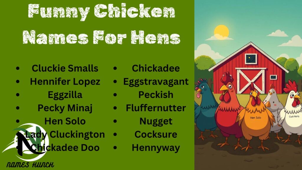 Funny Chicken Names For Hens