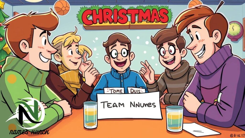 Funny Christmas Team Names