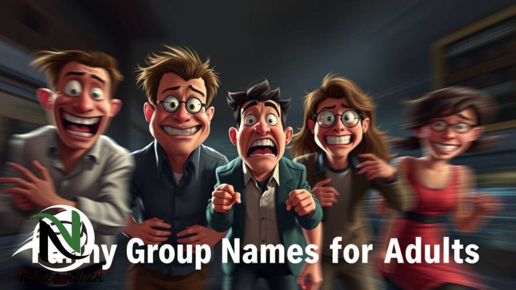 Funny Group Names for Adults