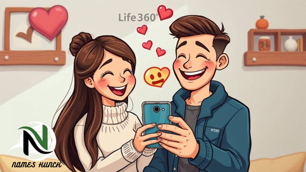 Funny Life360 Names for Couples