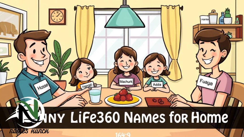 Funny Life360 Names for Home