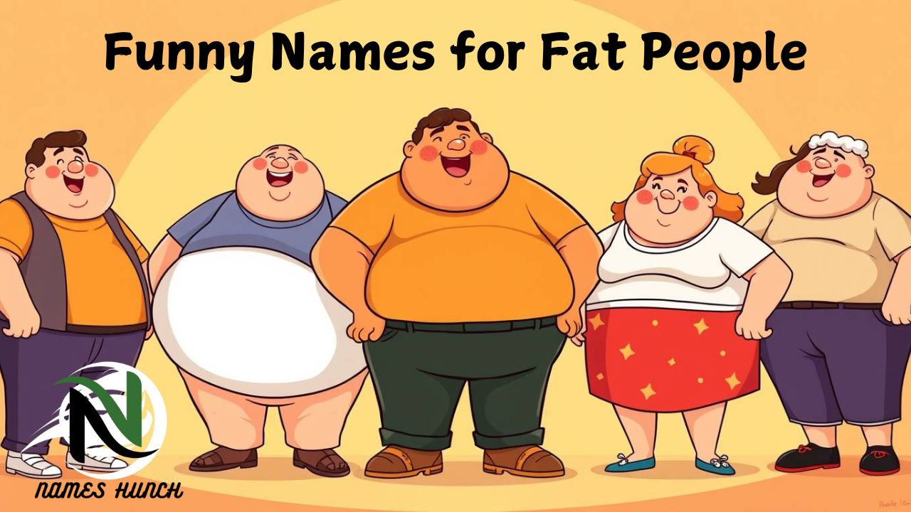 Funny Names for Fat People (Love of Extra Pounds)