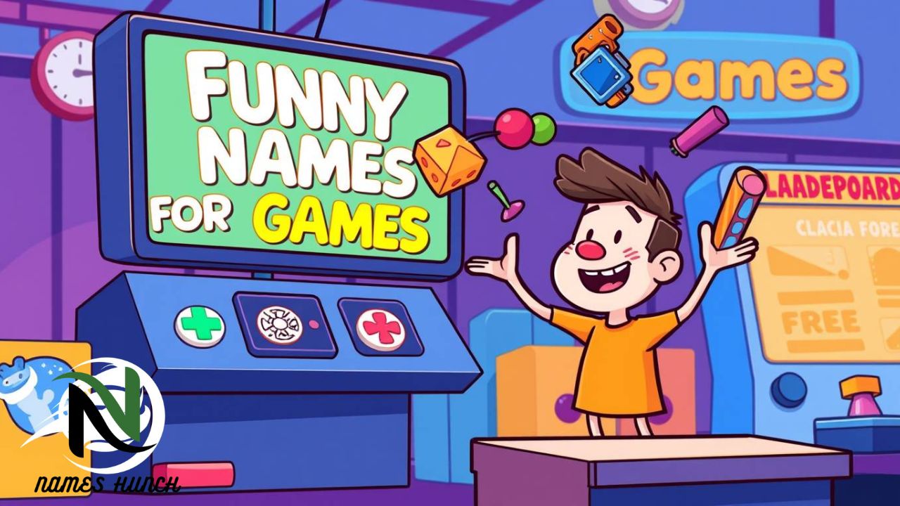 Funny Names for Games That Will Make You Laugh Out Loud