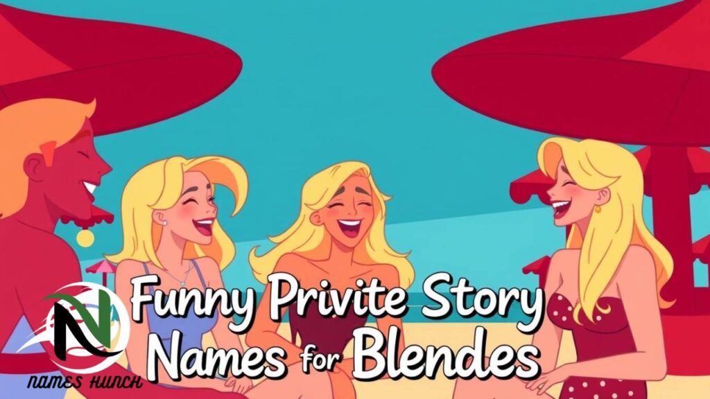 Funny Private Story Names for Blondes