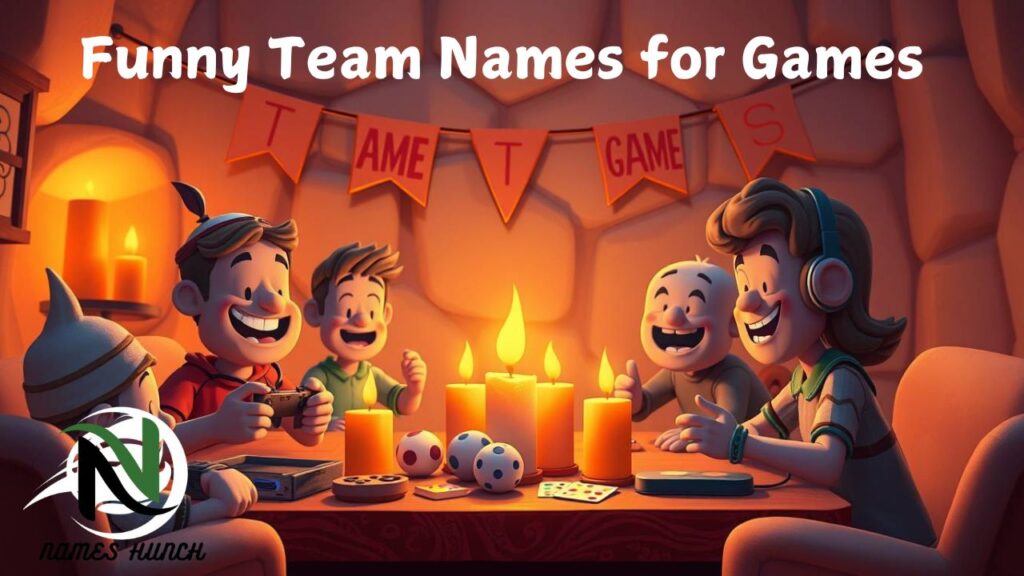 Funny Team Names for Games