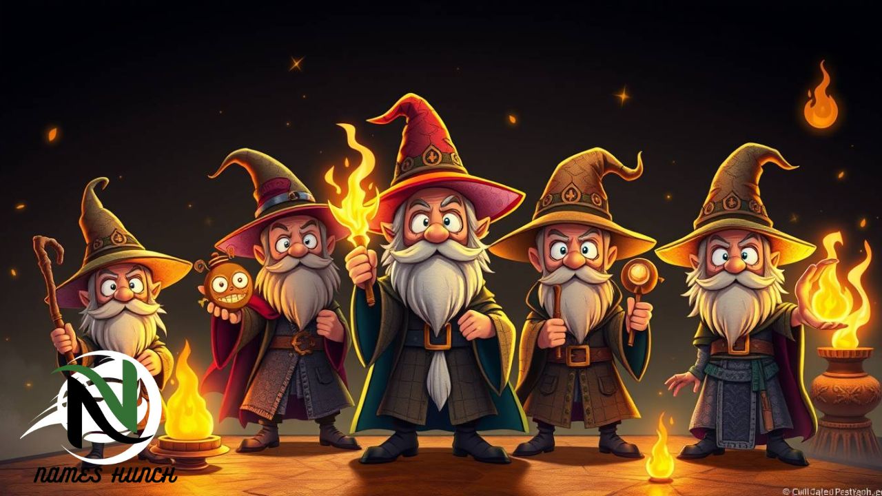 Funny Wizard Names (Magic with a Twist of Humor)