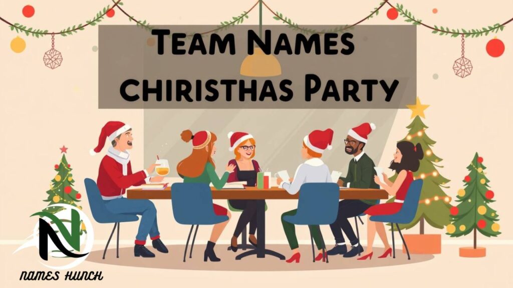 Team Names for Christmas Party
