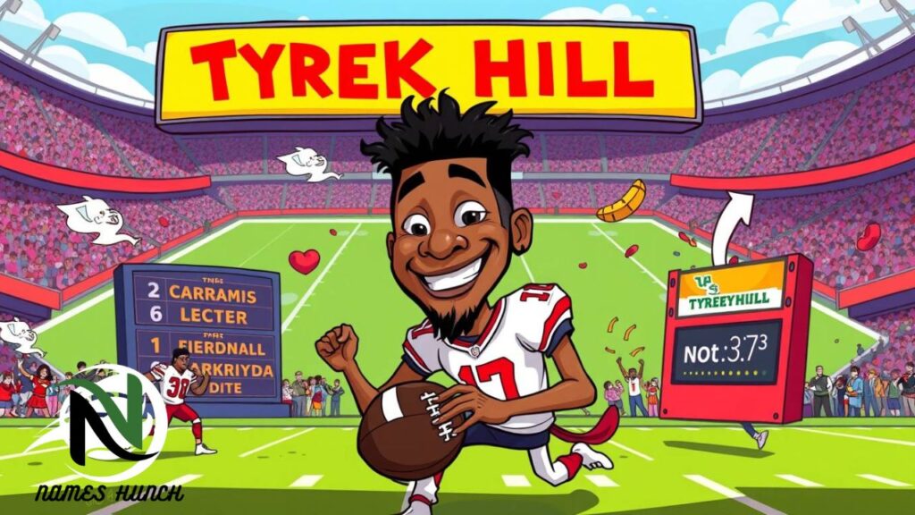 Tyreek Hill Funny Fantasy Names