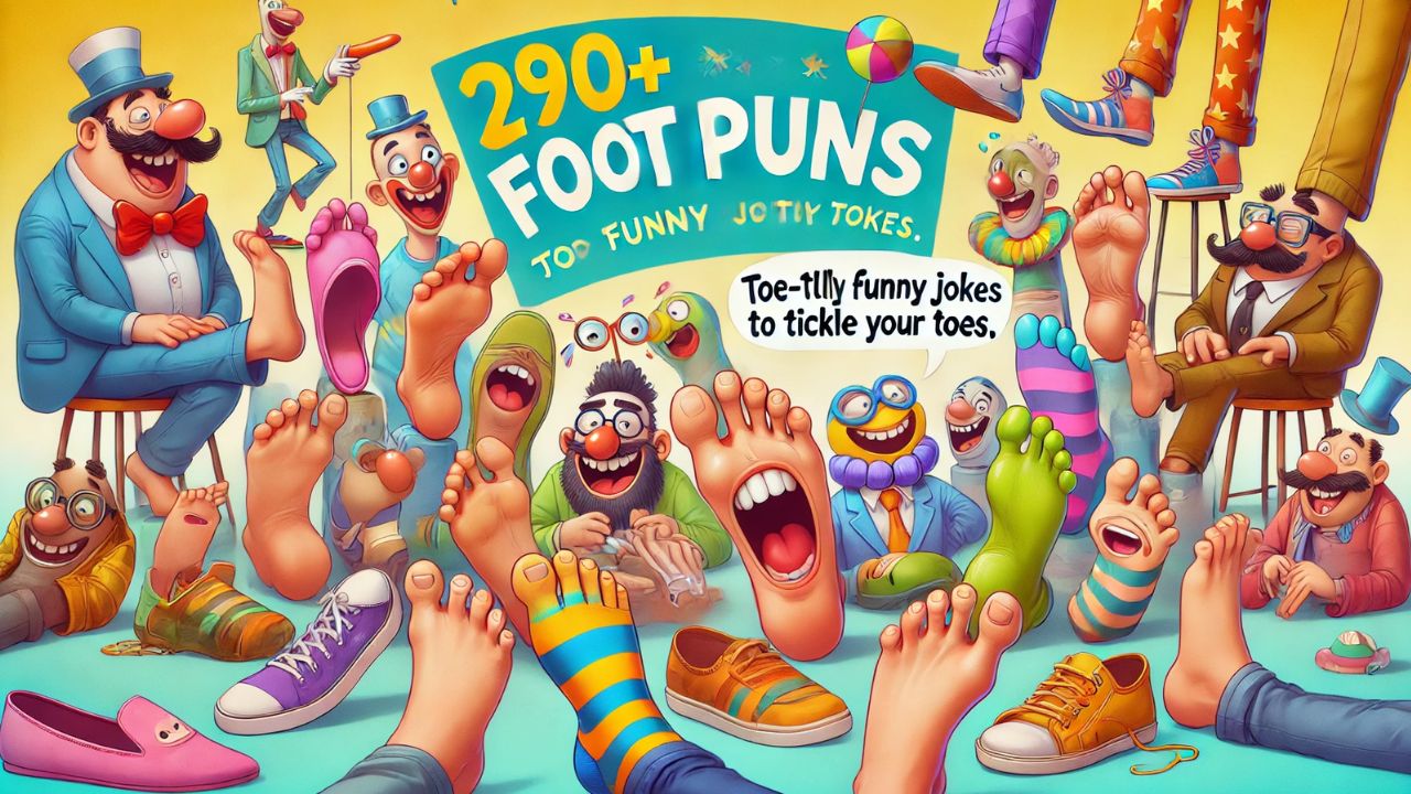 Foot Puns (Toe-Tally Funny Jokes to Tickle Your Toes)