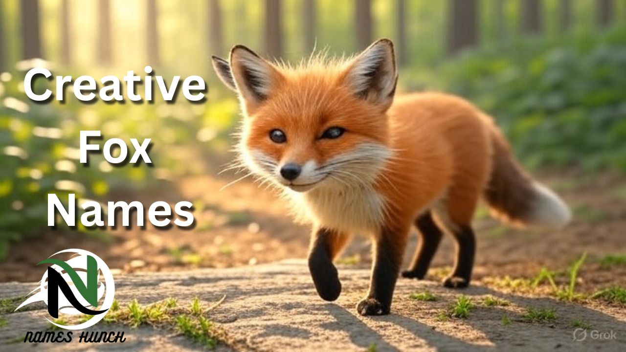 Unique and Creative Fox Names with Name Generator