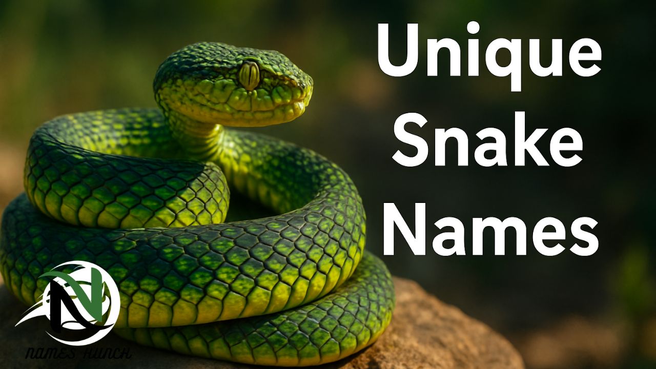 Unique Snake Names With Name Generator